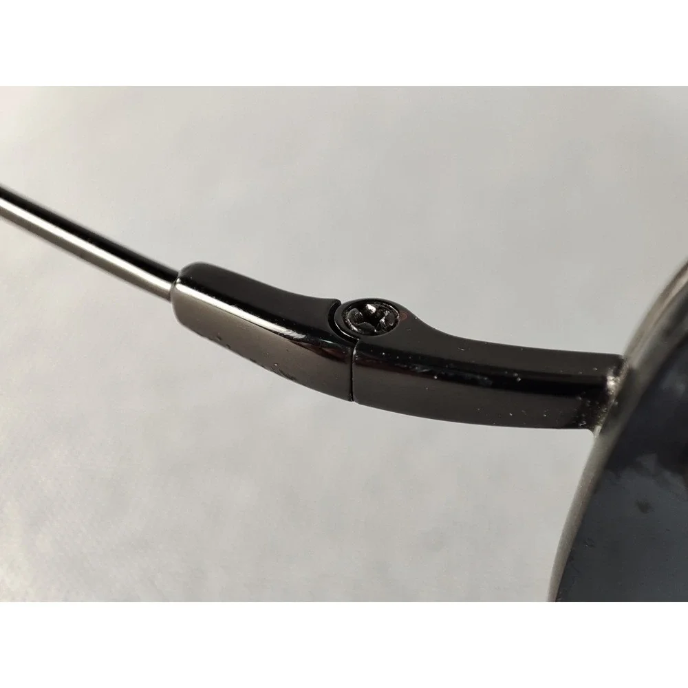 Maui Jim MJ-351-02 Flexon Gunmetal Rimless‎ Polarized Sunglasses Japan
